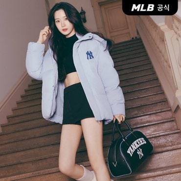 MLB [코리아공식][문가영 착용] 스포티브 미디엄 볼링백 NY (Black)