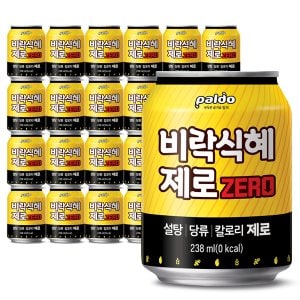  팔도 제로 비락식혜 238ml 24개~