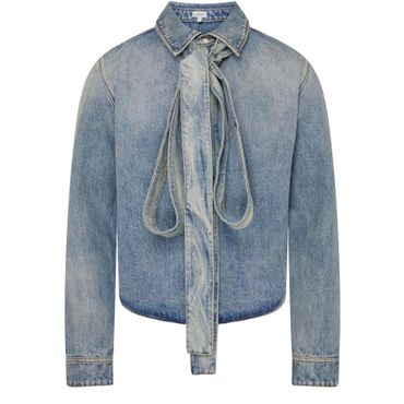 로에베 24 FW 로에베 남성 면 보우 셔츠 washed denim LOEVKN4YBLUK5A1A00 TP816430330 79718772