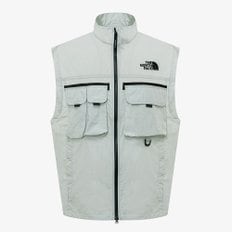 [노스페이스 공식] NV3LR01L 화이트라벨 쉘던 베스트_COOL GRAY