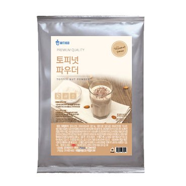  메가커피 위드고 토피넛 파우더 1kg