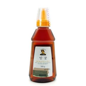 국내산 꿀 천연 밤꿀500g (튜브형)