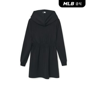 [코리아공식] 여성 스포티브 바시티 후드 원피스 NY (Black)