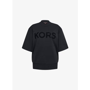 부클 KORS 크루넥 반팔 스웻셔츠 OS250S95MF1