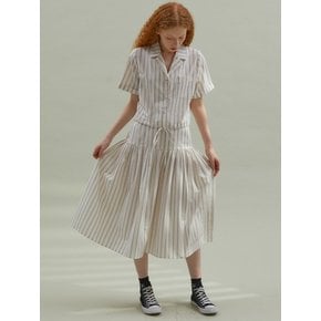 Picnic Two Piece Banding Skirt Ivory