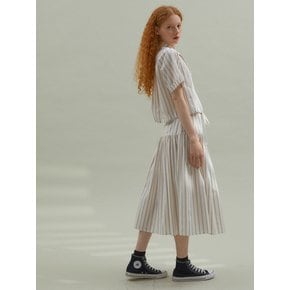 Picnic Two Piece Banding Skirt Ivory