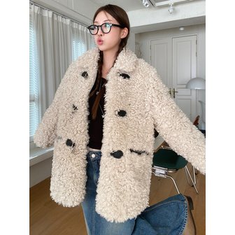 티메이커 FAUX FUR SHEARING JACKET IV