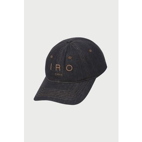 [여주점] [이로] 남성 TROYES IRO 로고 자수 워시드 데님 볼캡 IXRAS25701BUD