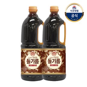 [사조대림] 참진한들기름1.8L x2개