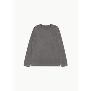 선플라워 26SS Heavy Jersy Ls, Faded Black