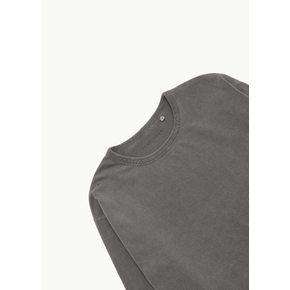 선플라워 26SS Heavy Jersy Ls, Faded Black