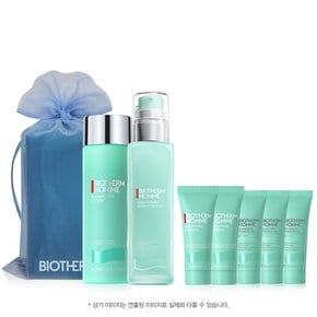 [설기프트] 아쿠아파워 2step 세트 (토너+로션) (+젤로션 60ML, 클렌저 80ML)