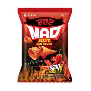 [롯데제과] 꼬깔콘 MAD HOT 고추장 직화구이맛, 67g, 3개 (S18270633)