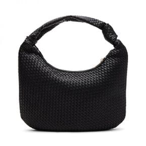 4137748 Anne Klein Woven Hobo with Knot