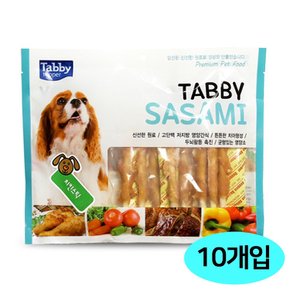 테비 강아지 간식 사사미 치킨 스틱 300g 10개