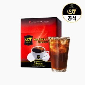 G7커피 퓨어블랙 라이트 0.9g X 25개입