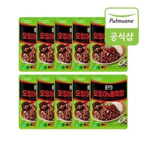 오징어맛불짜장 덮밥소스 180g x 10개