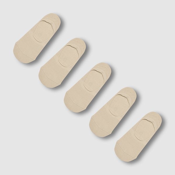 여 코튼 미들컷 페이크 삭스 5족 J146903001011