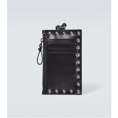 Rockstud 스트랩 레더 카드 홀더 P00832979