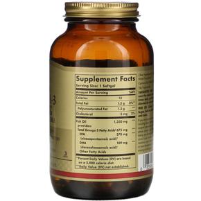 [해외직구] 솔가 코셔 오메가3 675mg 100소프트젤 Solgar Kosher Omega3 675mg