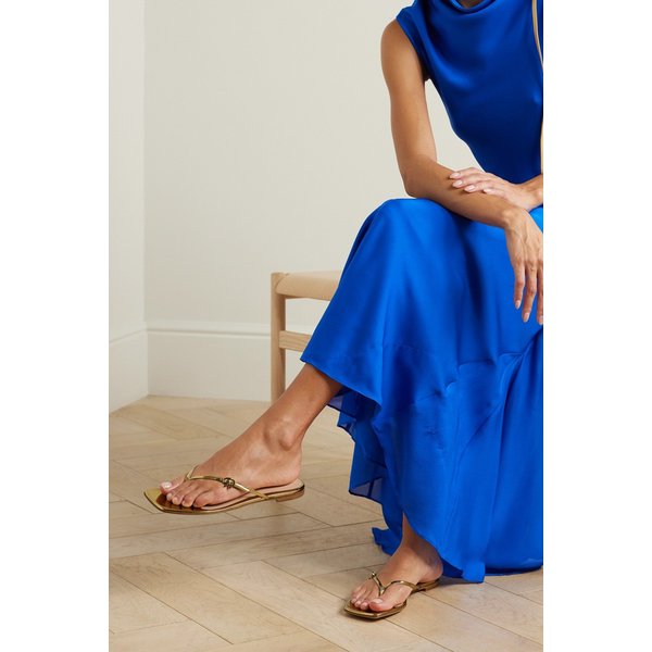 미러 가죽 샌들 1647597321401402