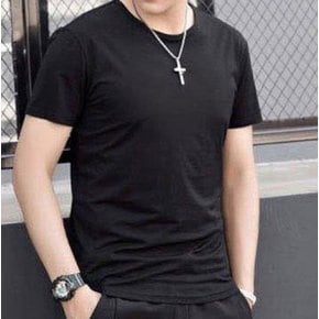 쿨 메쉬 시원한 통기성 남자 반팔티 무채색 컬러 기능성 여름 티셔츠 쿨링 냉감
