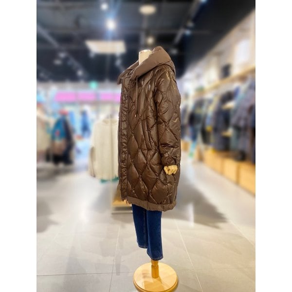 [여주점] 윙 후드 샤이닝 패딩 (BAPDE5461)