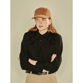Double Line Piping Shirt (Black)