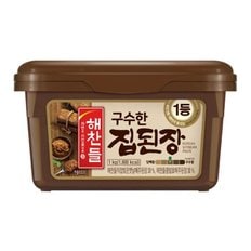 CJ제일제당 해찬들 구수한 가정식 집된장 1kg x6개