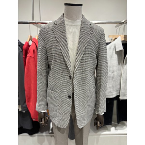 [여주점] 25 S/S 베이지 프린트 스판 자켓 (PK4007)