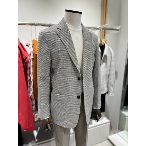 [여주점] 25 S/S 베이지 프린트 스판 자켓 (PK4007)