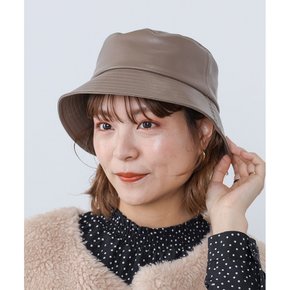 빔즈 하트 인조 가죽 백셋 모자