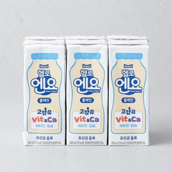 헬로엔요 200ml*6입