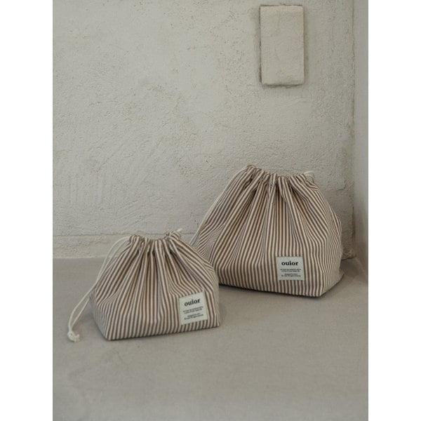 chubby string pouch_pasta brown