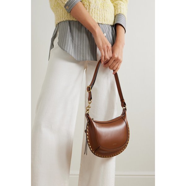 오스칸 문 스터드 가죽 숄더백 46376663162987737