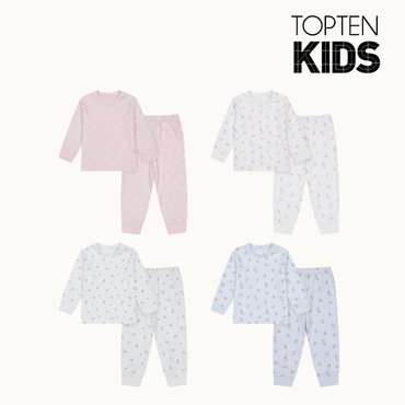 탑텐키즈 23년 S/S (유아) 코튼 60수 실내복 세트 MKD5UI3301