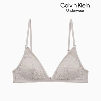 Calvin Klein Underwear 여성 미니멀리스트 레이스 AF 트라이앵글 (QF7540AD-K6B)