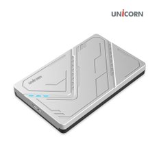 USB3.1 케이블포함 2.5인치 외장하드케이스 원터치슬라이드조립 HDD-300V