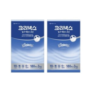 밀크 에센스 로션 미용티슈 2겹 180매x6개