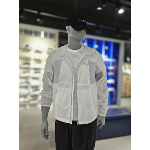 [파주점] 유니 경량 후드 바람막이(FS2JKH2202X-OWH)