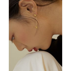 Pearl shaped drop earrings (펄쉐이프드롭귀걸이)