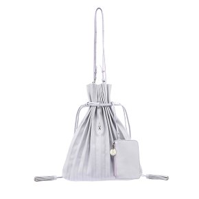 Lucky Pleats Shopper Light Purple