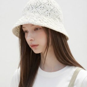KARRA 라운드네트펀칭버킷햇_A6M0822