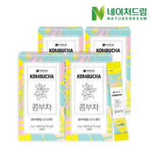 네이처드림 콤부차 분말 스틱 5g x 14포 4박스