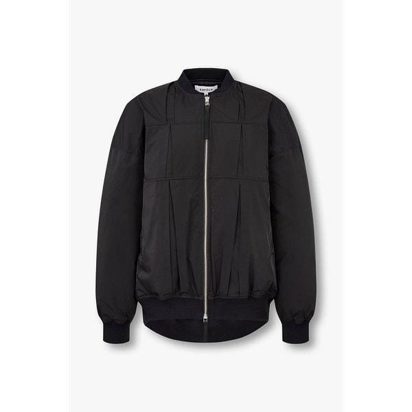 턱 디테일 다운 패딩 블루종 EN15102004000