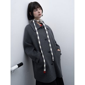 [Handmade] Cashmere Half Coat_Grey