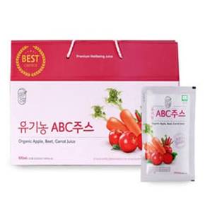 유기농 ABC주스 100ml 30팩 5box 총 150팩 (전 원료 유기농100%)