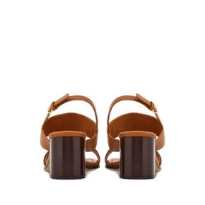 [살바토레 페라가모] Sandals 01G963769667004 Leather Brown