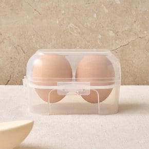안심하고 휴대하는 계란보관함 2구