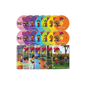 핫트랙스 DVD - 뉴 꼬마 과학자 시드 2집 14종세트 7DVD+7CD SID THE SCIENCE KID